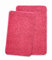 Yeaban Hot Pink Badezimmerteppich-Set, 2-teilig, dicke Chenille-Badematten,saugfähiger und waschbarer Badteppich, rutschfest, Waschbecken,81.3x50.8 cm + 91.4x61 cm cm
