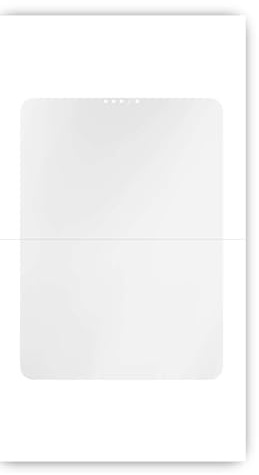 apgo Hydrogel Film Pellicola protettiva Proteggi Schermo in Idrogel per Apple iPad Pro 11 2022, Pellicola in Idrogel, con strato di posizionamento per un'installazione semplice