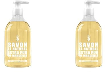 Savon Le Naturel Extra Pur de Marseille, 500ml (Lot de 2)