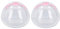 Breast Milk Collector, 2PCS Multifunctional Milk Collection Shells Automatic Collection Wearable Milk Catcher Spill Prevention Silicone Nursing Cups with Lids 11cm Length