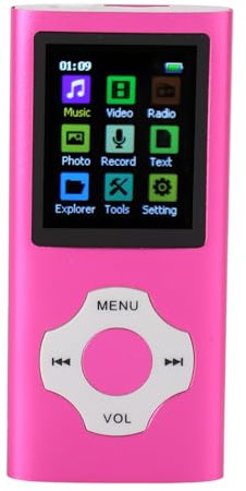 Lettore Musicale, Riproduzione di Foto e Video, Piccolo Lettore MP3, Riduzione del Rumore, HiFi Senza Perdite con Libro Elettronico per l'intrattenimento (#1)