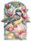 Ideen mit Herz Diamond-Painting-Fensterbild | Glaskunst-Optik | Dekoration & DIY | Material: PET (Kohlmeise mit Magnolien)