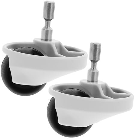 Alipis 2 Stück Rollenzubehör Ersatzrad Für Roboterreiniger Rad Für Kehrmaschine Kehrendes Roboterrad Kehrmaschinenrad Kehrroboter Universalrad Kehrroboter-lenkrad Abs Weiß