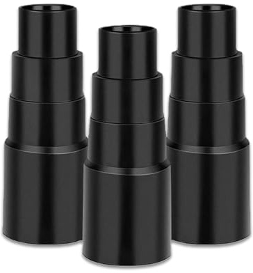 3 Pcs Universal Vacuum Adapter, Vacuum Clearner Adapter, Sander Dust Extraction Hose Adaptor for Power Tools,Sander Dust Extraction Hose Adaptor Circular Saw Reducer Accessories