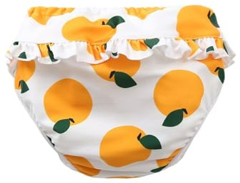 FIMWOLZ Pañal de Natación Reutilizable x1 (8.5-11.5 kg) | Diseño Ajustable | Tela Impermeable y Transpirable para Piscina, Playa y Viajes