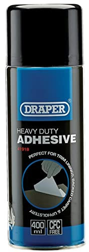 Draper 41918 Heavy Duty Spray Adhesive, 400ml