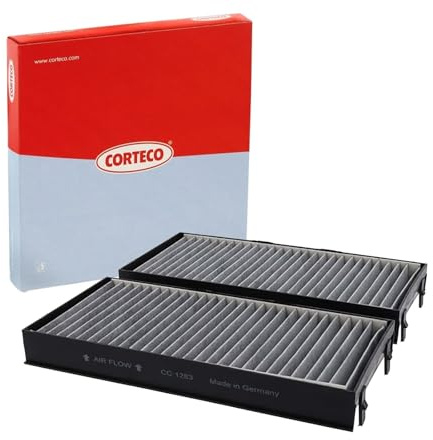 Corteco 80000848 Filter, Innenraumluft vorne | 80000848 Kompatibel mit X5 (E70),X5 (F15, F85),X6 (E71, E72),X6 (F16, F86)