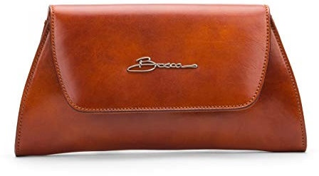 Bosca Clutch aus Altleder - Braun - Einheitsgröße
