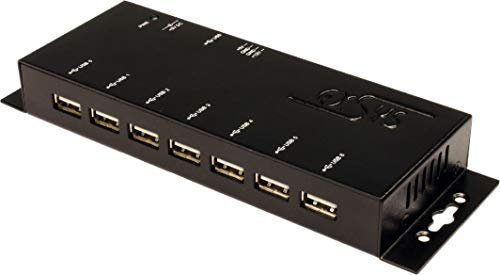 EXSYS EX-1178 Metall USB 2.0 Hub mit Netzteil (7 Port)