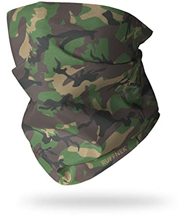 Ruffnek WOODLAND ARMY CAMO/CAMOUFLAGE Multifunctional Headwear Neck warmer Snood tube - One Size - Men, Women