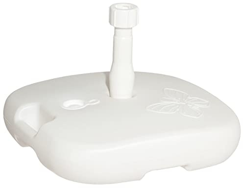 Enne Palstica 10000 Schirmständer Papillon, 20 Liter für Schirmstöcke, ø: 18-32 mm, Polyethylen weiß