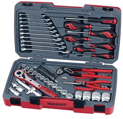 Teng 68 Piece 1/2 Socket Tool Set T1268