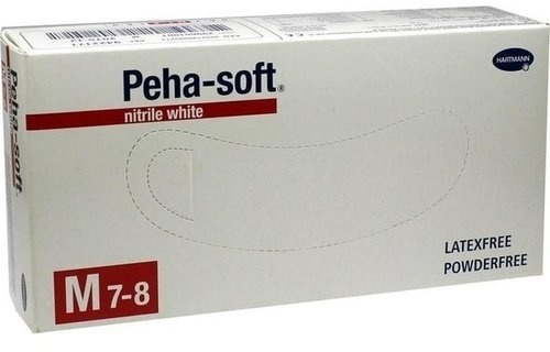 PEHA-SOFT nitrile white Unt.Hands.unsteril pf M