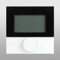 Möhlenhoff Raumthermostat LCD Alpha 230V mit Designscheibe für Fußbodenheizung