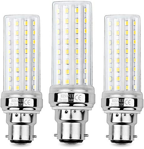 HZSANUE LED Lampen 20W, 150W Glühlampenäquivalent, 2300lm, 3000K Warmweiß, B22 Bajonettsockel, 3 Stück