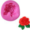 Juliyeh Rose Shape Silicone Mould Cake Decorating Silicone Fondant Mould for Polymer Clay Candy Chocolate Fondant Cake Decoration