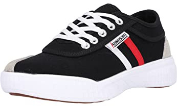 kawasaki Unisex Leap Retro Canvas Shoe Low-top, 1001 Black, 42 EU