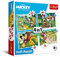 Trefl 4 in 1 Puzzle - Mickey Mouse Nice Day