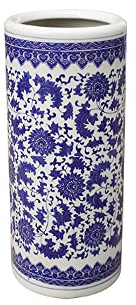 QYRKYP Parapluie Stands Porte-Parapluie En Porcelaine, Rack Oriental, Décor À La Maison Abordable, Meubles Orientaux Distinctifs/A002/22 * 50Cm