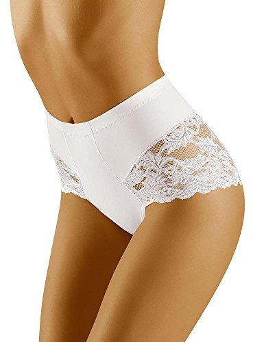 Wolbar Damen Sexy Shapewear-Slips Spitze Miederslip Hohe Taille Figurformende WB184