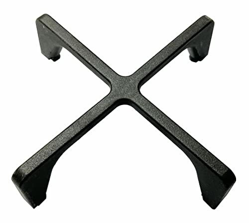 Indesit - Griglia in ghisa 1 fuoco Tripla corona 195 x 195 mm. 488000630597 - C00630597 per cucina piano cottura - G2709/OR - Prodotto originale