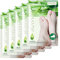 P-Beauty Cosmetic Accessoires | Aloe Vera Fußmaske Socken | Peeling für die Füße um trockener, rissiger Haut entgegen zu Wirken | Fußpeeling für reine Haut an den Füßen (5 Paar)