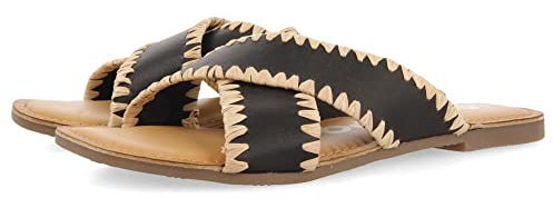 GIOSEPPO Damen Assu Sandale, Schwarz, 36 EU