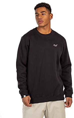 Reell Staple Logo Crewneck Deep Black M