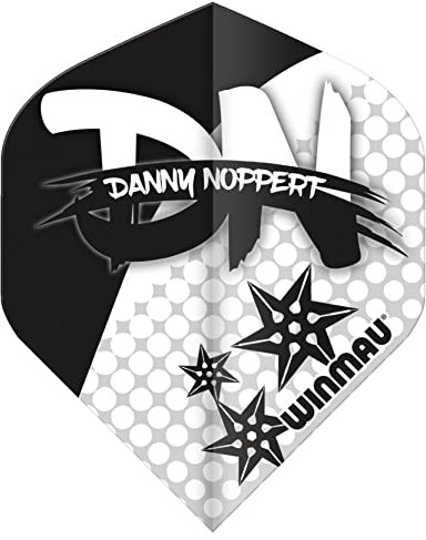 WINMAU Rhino Danny Noppert Standard Extra Thick Dart Flights – 1 Set pro Packung (insgesamt 3 Flights)