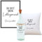 OWLBOOK Lieblingsmensch Geschenkset Flaschenlicht, Kissen und Bild personalisiert Geschenke für Frauen Geschenkideen für beste Freundin Kollegin Mama Oma zum Geburtstag Ostern Weihnachten