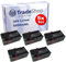 Trade-Shop Lot de 5 batteries Li-Ion 36 V / 6000 mAh compatibles avec Hilti TE6A TE6-A36 TE6-A36 AVR TE6-ALi TE7A TE 30-A36 CPC 36 V WSC 7.25-A36 WSC 7.25-A WSC 70-A36 WSR 36-A