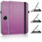 JRTAL PU Caso Pelle Girevole 360°Rotante Cover Case per Oppo Pad 2 / Oppo Pad 3 / OnePlus Pad 11.61 Tablet（Non funzionerà per Altro Modello）- Viola