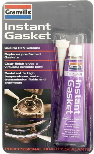 AMK® Granville Instant Gasket Clear Sealant Quality Rtv Silicone 40g Tub Waterproof