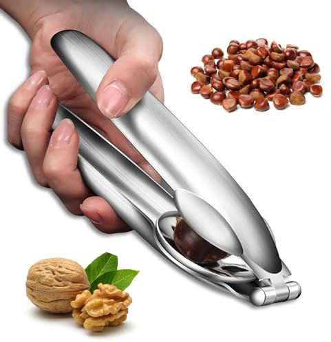 Taglierina per maroni, in acciaio inox, per castagne, schiaccianoci e nocciole, maronize, maronize, taglierina per castagne, tagliaroci (1 pezzo)