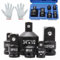 Wkmamo 6 Stück Kraft Adapter Satz Schlagschrauber Adapter, Schlagschrauber Adapter,Steckschlüssel Konverter,für Schraubenschlüssel, Brechstangen Ratschen (Blaue Box)