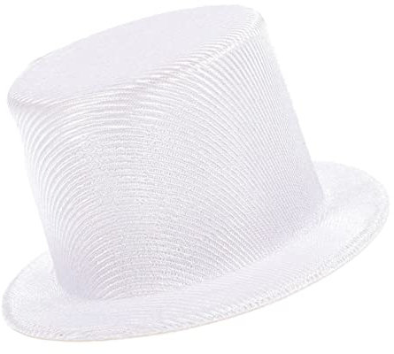 Vaguelly Weihnachtsmützen Klein Deko Mini Hut Miniatur Hüte Kleine Hüte Zylinder Partyzubehör Puppenhüte Kleine Schneemann Hüte Zum Basteln Partyhüte Dekorative Oberteile Hut Dekorativer