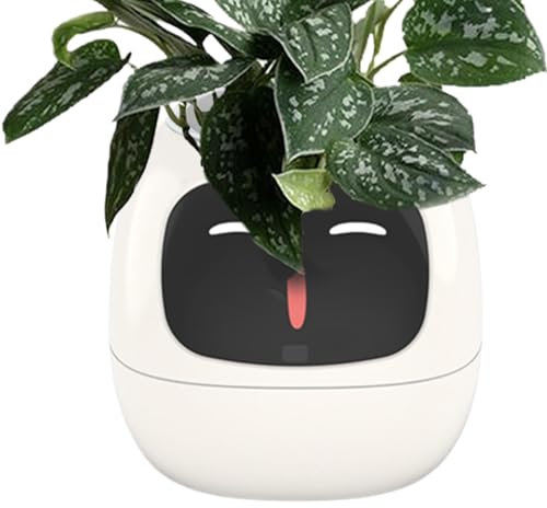 Intelligenter Blumentopf, intelligenter Pflanzer, Intelligenter interaktiver Blumentopf, Machen Sie das Aufziehen von Pflanzen einfach und unterhaltsam, reichhaltige Gesteninteraktion, bezaubernder Pf