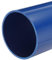 sourcing map Tube rond rigide en PVC de 101,6 mm x 110 mm x 20 cm de long, bleu, impact élevé pour tuyau d'eau