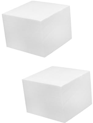 STOBOK 2stücke Floral Foam Block Rechteckige DIY Modellier-skulptur Für Kreative Bastelprojekte Für Hochzeiten Und Partys