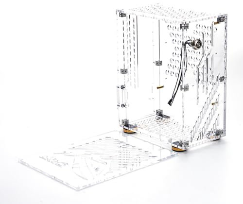 Boîtier D'ordinateur, Haute compatibilité, Excellente Dissipation de la Chaleur, Boîtier D'ordinateur de Jeu avec Panneau Latéral en Acrylique Transparent pour Résister à la