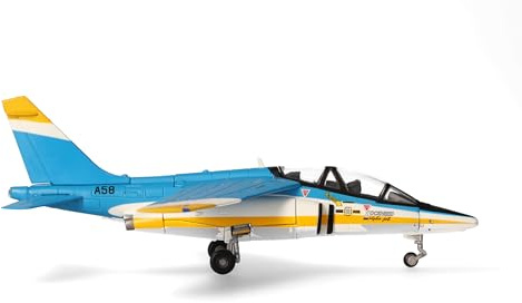 herpa 580861 Lockheed Alpha Jet-U.S. Navy VTX-TS Competition - A58 1/72 Scale Miniature Collectible Model without Base Metal Multi-Coloured