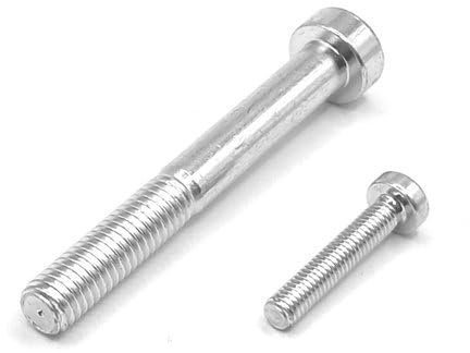 Zylinderschrauben DIN 7984 / ISO 14580 - niedriger Kopf - Innensechskant - Edelstahl V2A A2 (M10 x 20, 50 Stück)