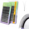NAGARAKU Y Cils 2D Forme Y Professionnelles Pré-fanés Doux Légers Naturels Volume Russe Extension de Faux Cils Premade Fans Bouquet Prefait Ventilateur Wispy Cluster Eyelash Noir Mat (0.10 D 8-15mm)