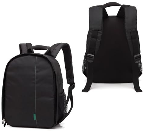 Ejoyous Zaino Fotografico, Zaino Fotografico, Zaino Fotografico Impermeabile, Borsa Fotografica per Fotocamere Digitali DSLR e Fotocamere Reflex Video (GREEN #-T)