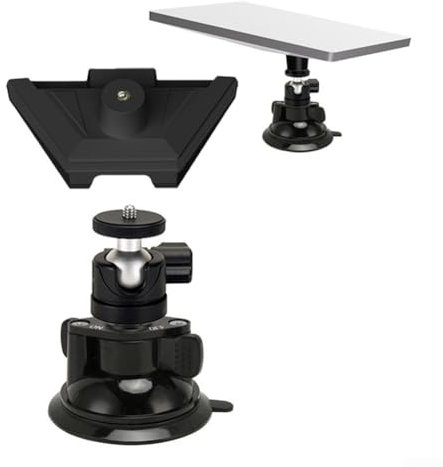 GLOBALHUT Rotatable Mounting Bracket Suction Cup, For Starlink Mini Smooth RV Boat 360° Adjustable Aluminum Alloy Portable Holder Stand