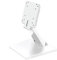 Monitor Stand Desktop Metal Base Foldable PC LCD Flat Vertical Upright Wall Mount Adjustable Bracket for 17-24 Inch(White)
