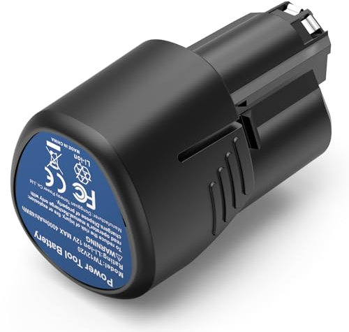 ASUNCELL 4000mAh Lithium-Ionen Akku für Dremel 8260 8240 8250 Akku-Rotationswerkzeug Multifunktionswerkzeug 12V 4Ah Li-ion Ersatzakku