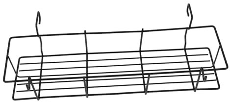 FUNNETOYU Edelstahl Hängekorb Für Grill Gewürzflaschen Organizer Rack Aufbewahrungskorb Stabiler Küchenhalter Grillplatte