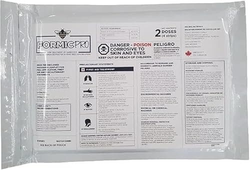 Cutler Supply-NOD Apiary Products Formic Pro - 2 Doses - 4 Strips