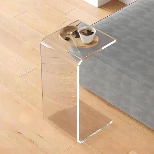 LISHEUK Schwebendes TV-Regal, Ständer, Schrankeinheit für Wohnzimmer, Medien, Wandmontage, Lange TV-Medieneinheiten, Konsole, moderner Beistelltisch, durchsichtiger Acryl-Beistel